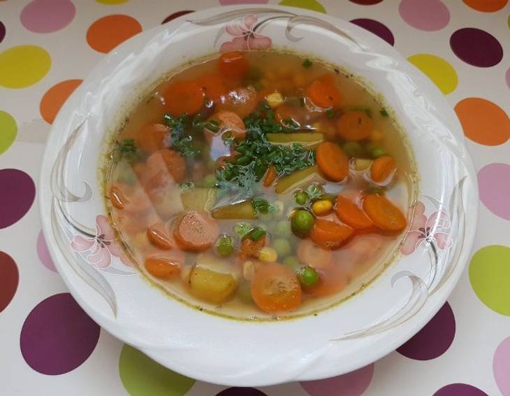 Gesunde Gemüsesuppe Gesunde Gemüsesuppe