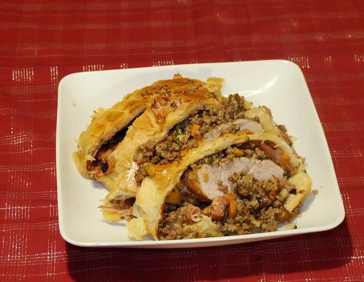 Schweinsfilet im Blätterteigmantel Schweinsfilet im Blätterteigmantel