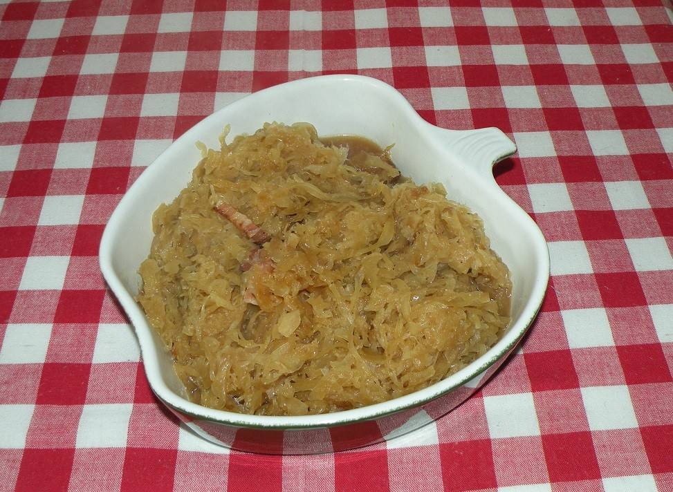 Sauerkraut mit Speck Rezept - ichkoche.at