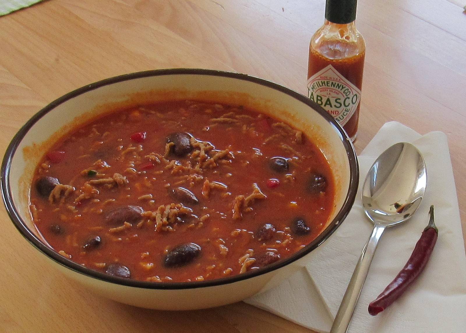 Würziges Chili con carne