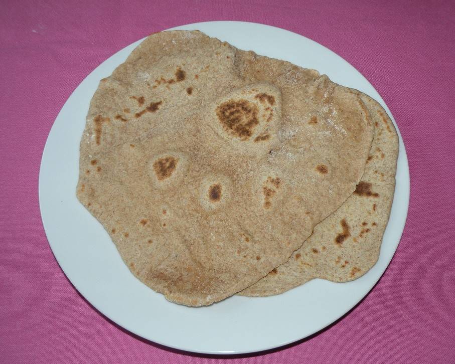 Vollkorn-Fladenbrot Rezept - ichkoche.ch