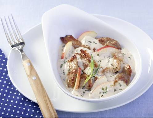 Schweinsgeschnetzeltes mit Estragonsoße Rezept