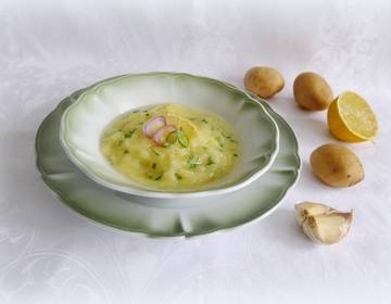 Erdäpfel-Knoblauch-Dip Erdäpfel-Knoblauch-Dip
