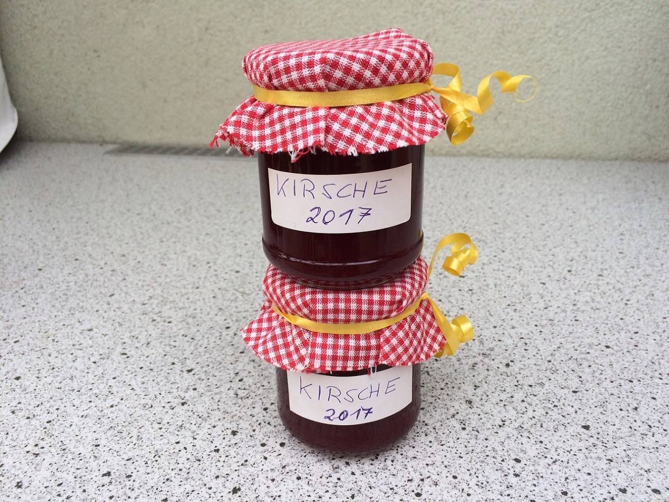 Einfache Kirschenmarmelade Rezept
