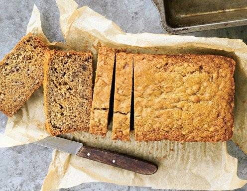 Bananenbrot aus überreifen Bananen