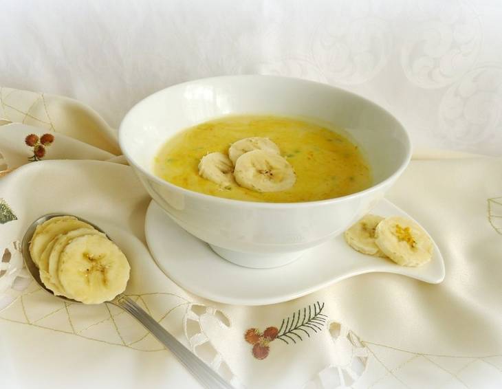 Bananen-Curry-Suppe