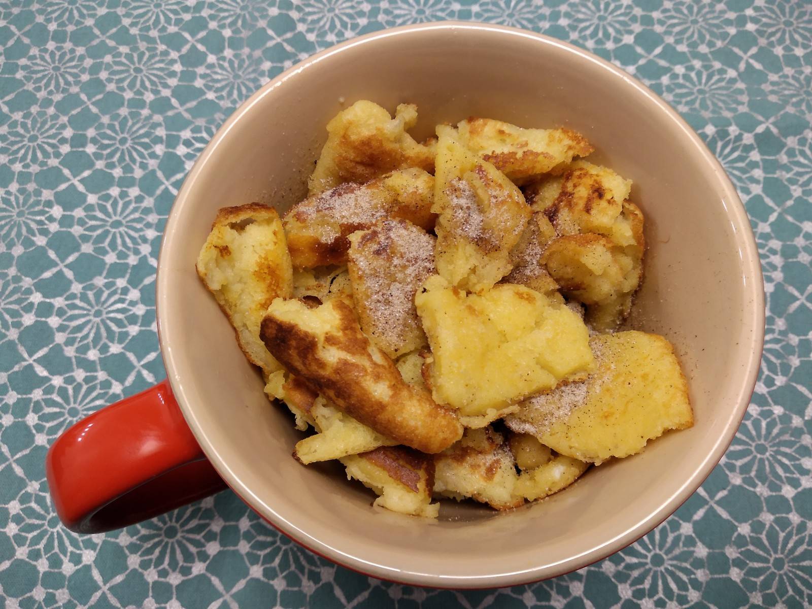 Kaiserschmarrn mit Apfel Rezept - ichkoche.de