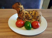 Osterlamm mit Schokoflecken Osterlamm mit Schokoflecken