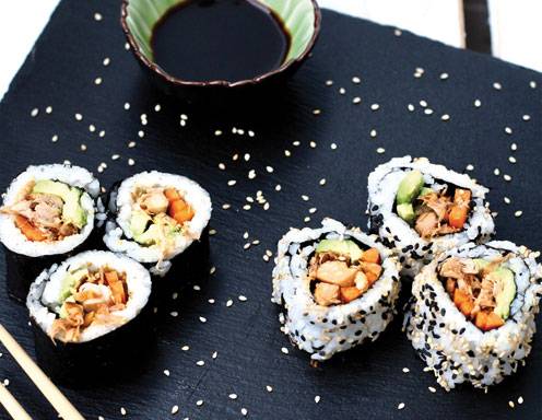 Jackfruit-Sushi Rezept