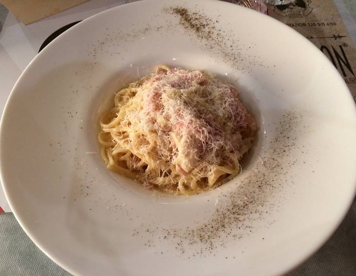 Spaghetti a la Carbonara Spaghetti a la Carbonara