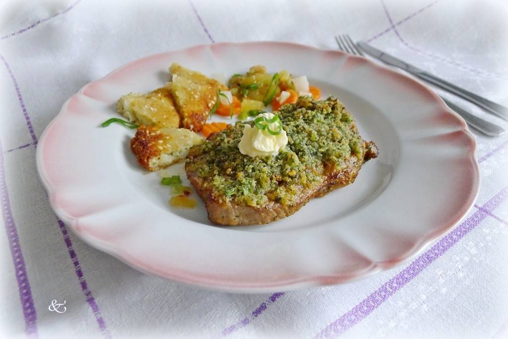 Steaks mit Kräuterkruste Rezept - ichkoche.ch