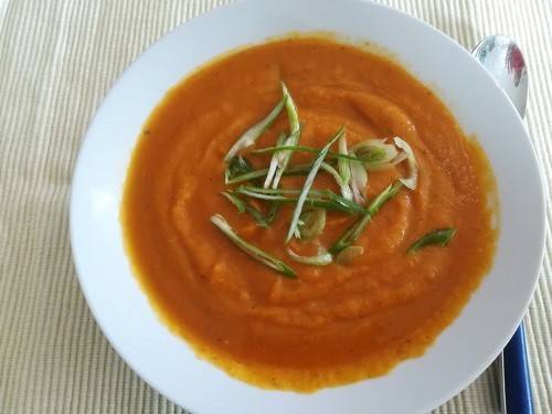 Tomaten-Kokos-Suppe