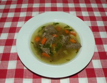 Rindsuppe - Klar Rindsuppe - Klar