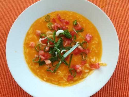 Tomaten-Karotten-Suppe