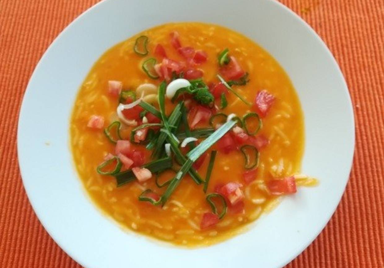 Tomaten-Karotten-Suppe Rezept - ichkoche.de