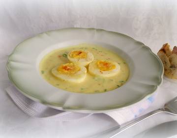 Eier in Joghurt Sauce Eier in Joghurt Sauce