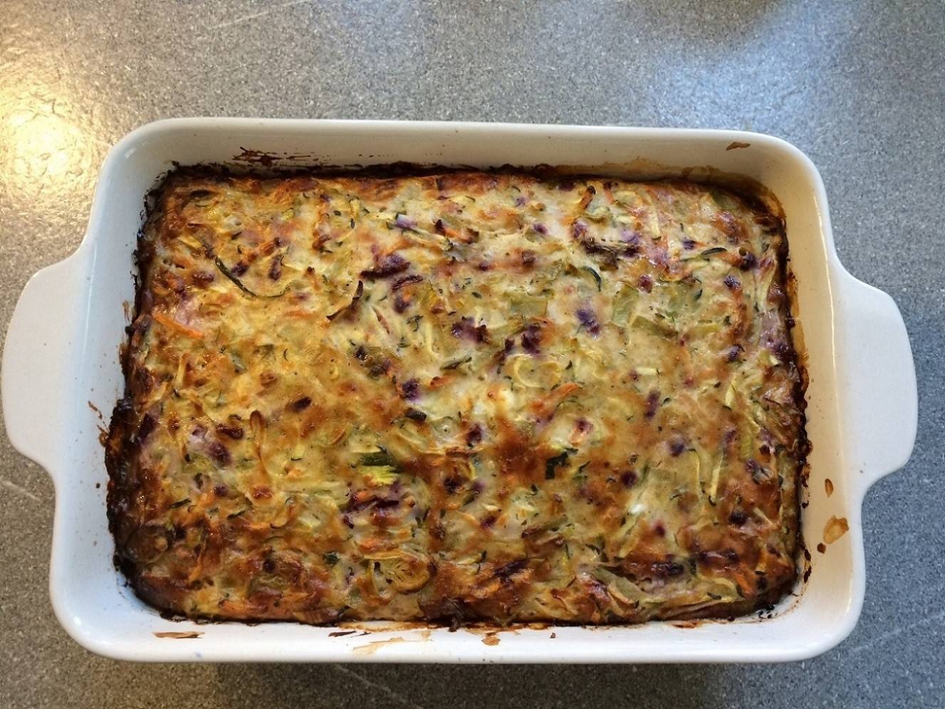 Gemüseauflauf mit Käse