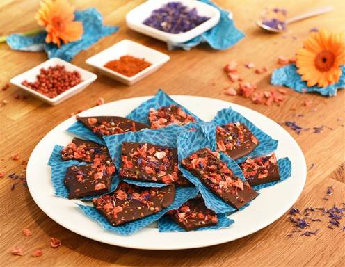 Feurige Erdbeer-Pfeffer-Schokolade Rezept