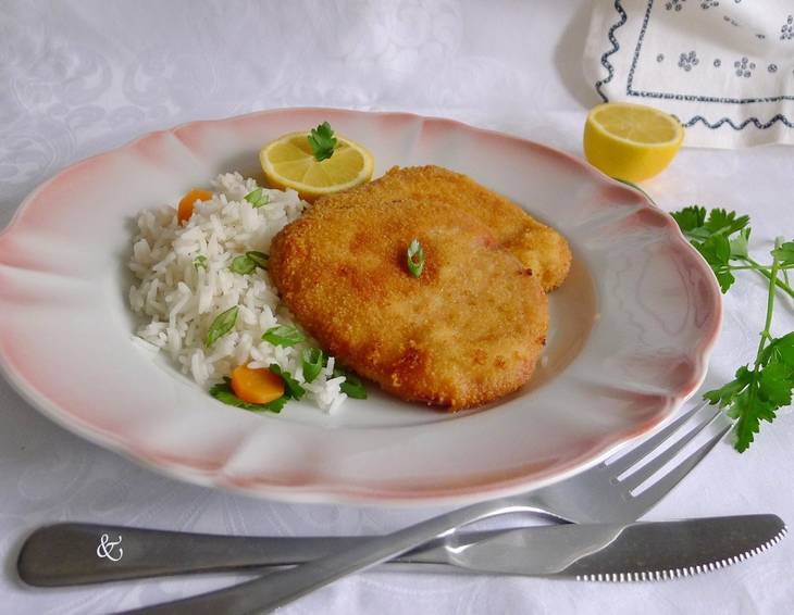 Gebackenes Geselchtes Gebackenes Geselchtes
