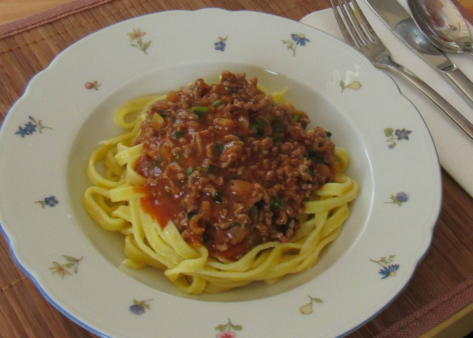 Tagliatelle 'alla Bolognese'