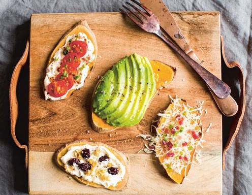 Süßkartoffel-Toasts Süßkartoffel-Toasts