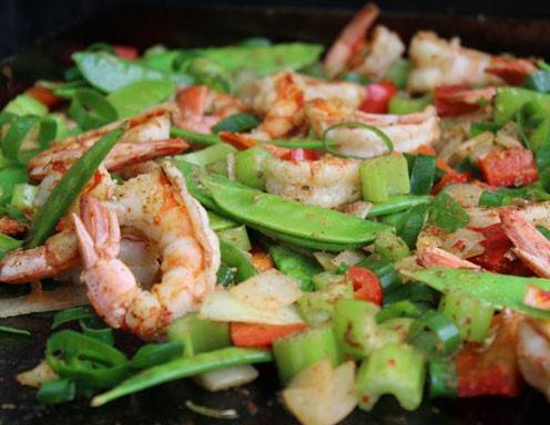 Cajun Shrimps Rezept