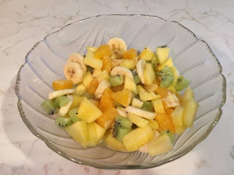 Exotischer Obstsalat Rezept - ichkoche.ch Exotischer Obstsalat Rezept - ichkoche.ch