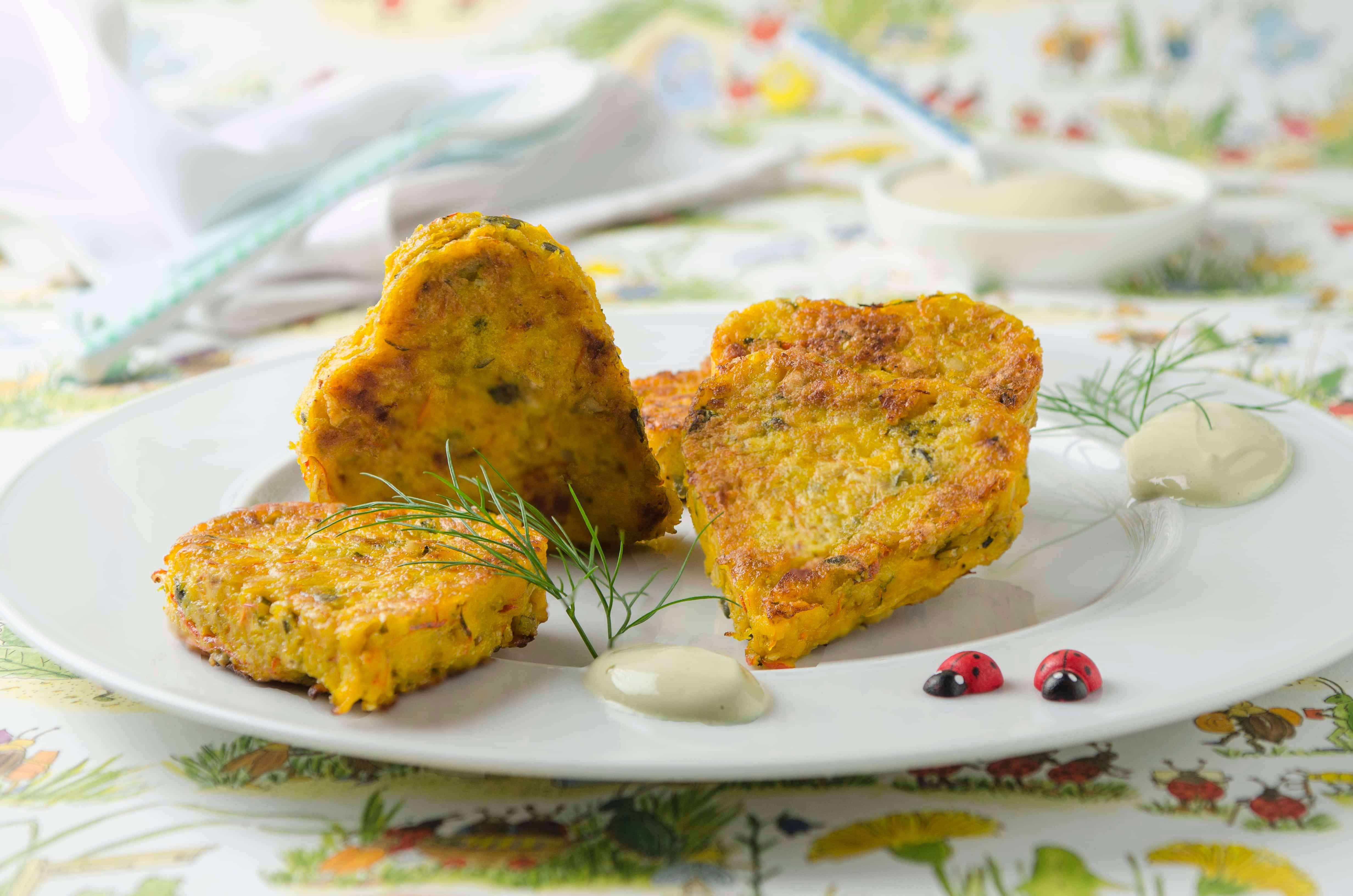 Knusprige Kürbis-Herzen mit Kürbiskernöl-Dip Rezept