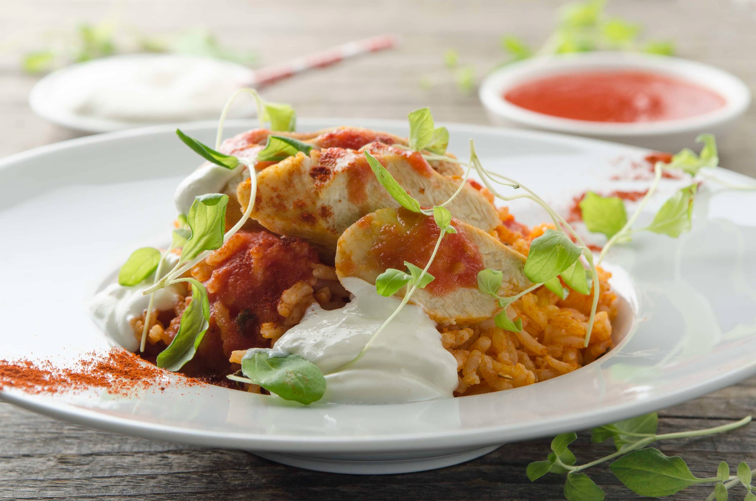 Schnelles Hühner-Reisfleisch Rezept