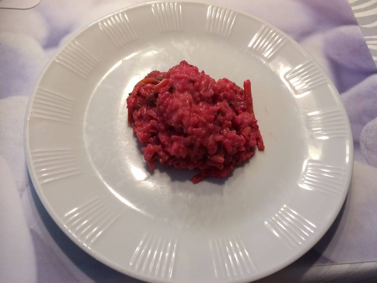Cremiges Rote Rüben-Risotto
