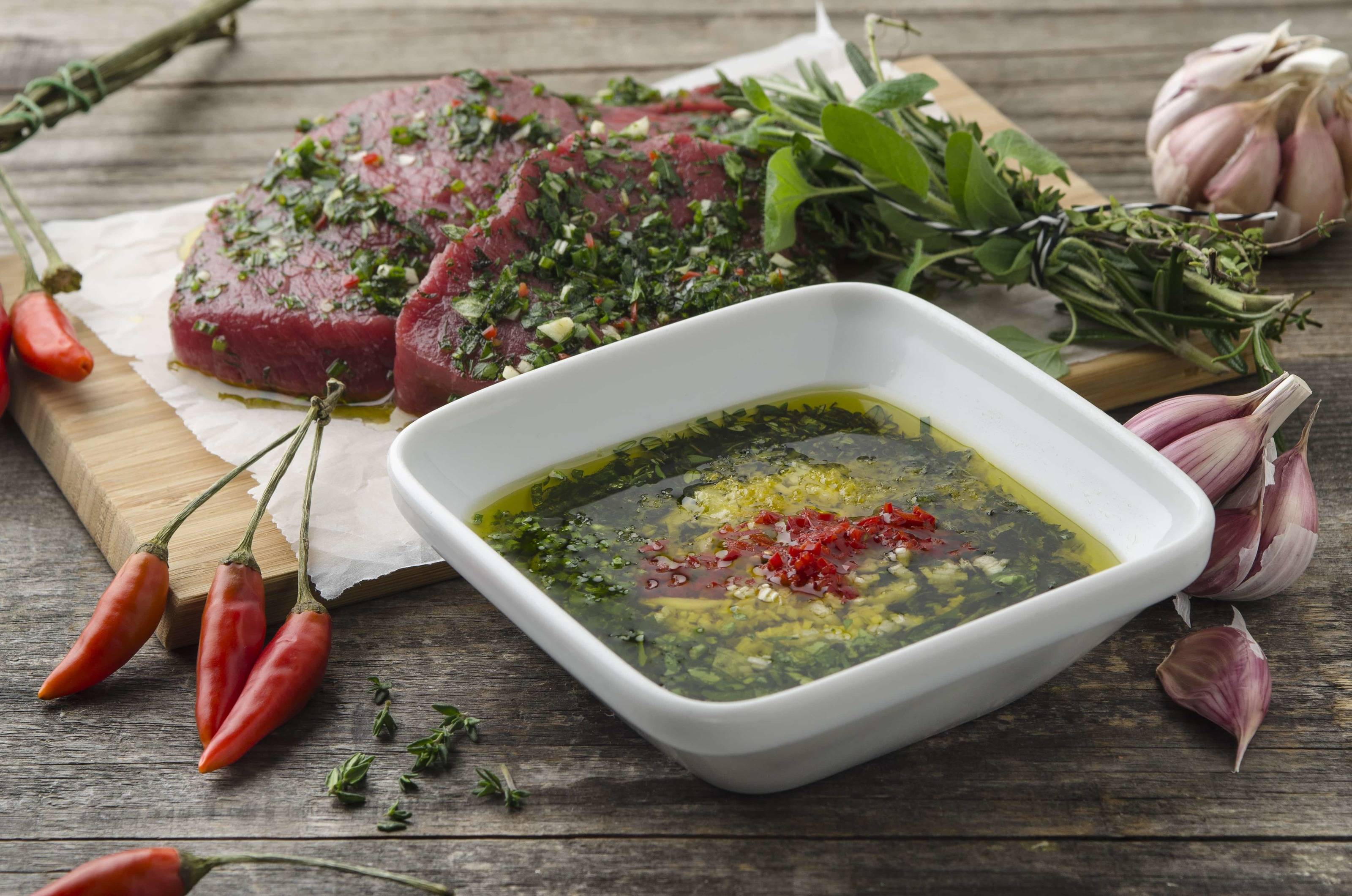 Kräuter-Steak-Marinade Rezept