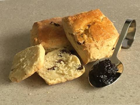 Scones mit Trockenfrüchten