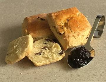 Scones mit Trockenfrüchten