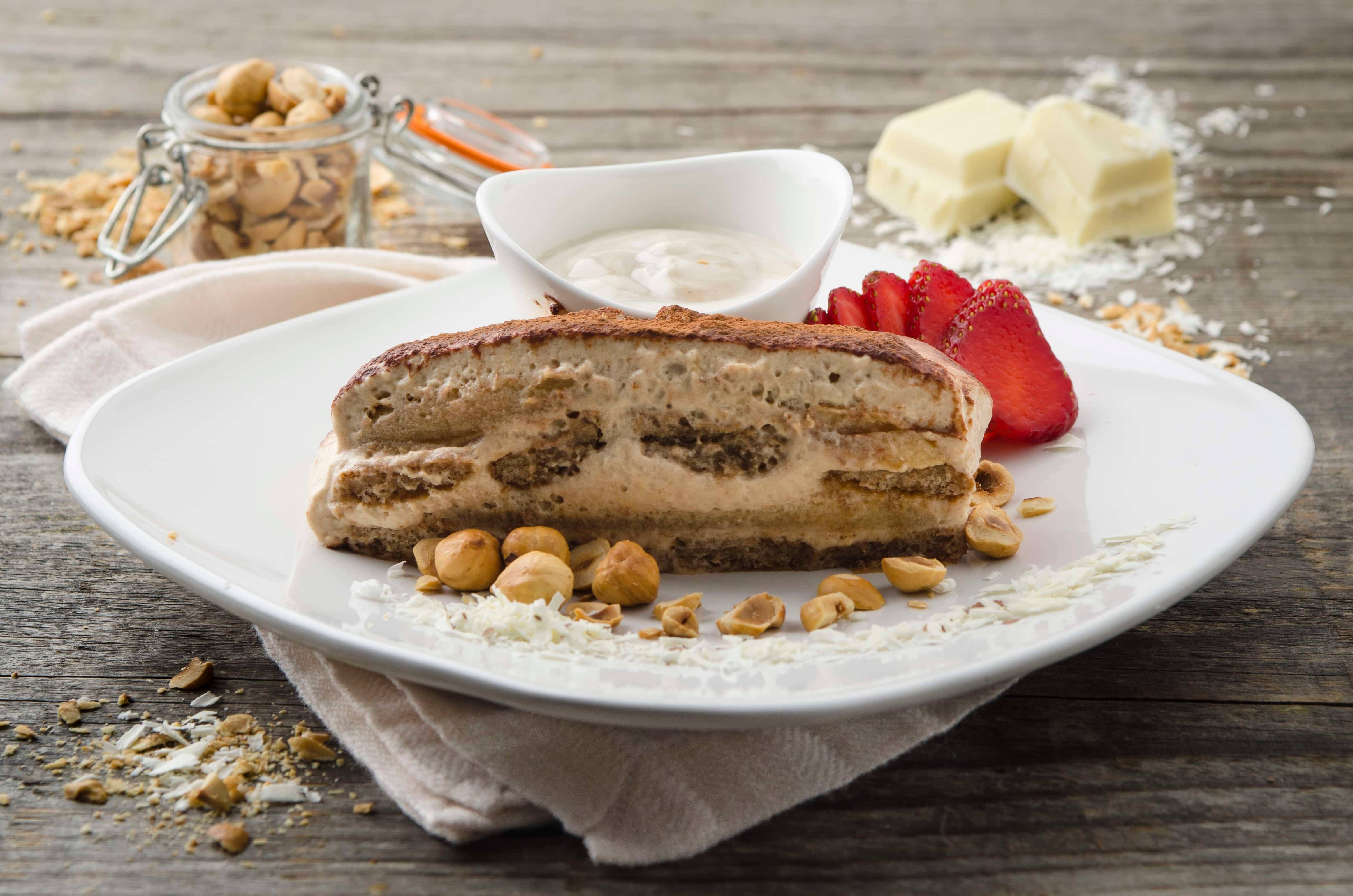 Nuss-Joghurt-Tiramisu Rezept - ichkoche.de Nuss-Joghurt-Tiramisu Rezept - ichkoche.de