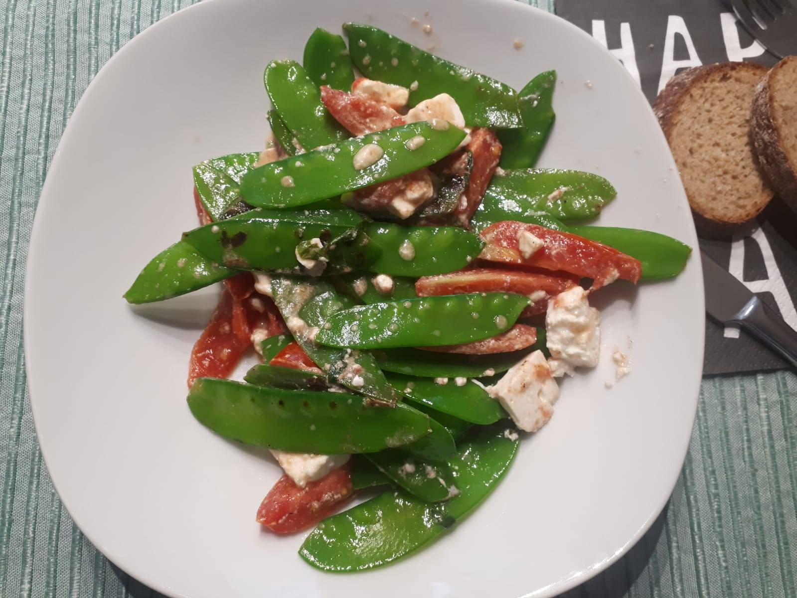 Zuckerschotensalat Rezept - ichkoche.de Zuckerschotensalat Rezept - ichkoche.de