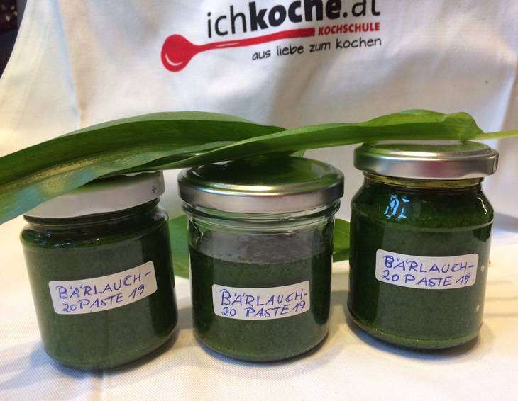 Bärlauchpaste Bärlauchpaste