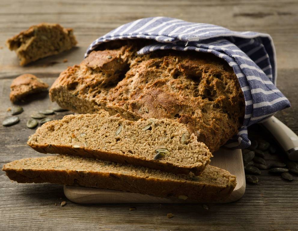 Kürbiskernbrot mit Dinkelmehl Kürbiskernbrot mit Dinkelmehl