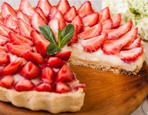 Erdbeer-Zitronen-Tarte Rezept