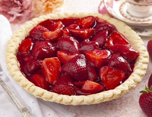 Erdbeertarte mit Rahmguss Rezept - ichkoche.at