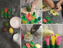 Avocado Eis - Schritt für Schritt Avocado Eis - Schritt für Schritt