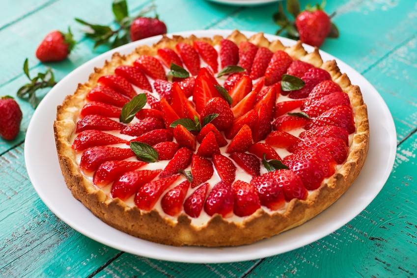 Erdbeertarte mit Mascarponecreme Rezept