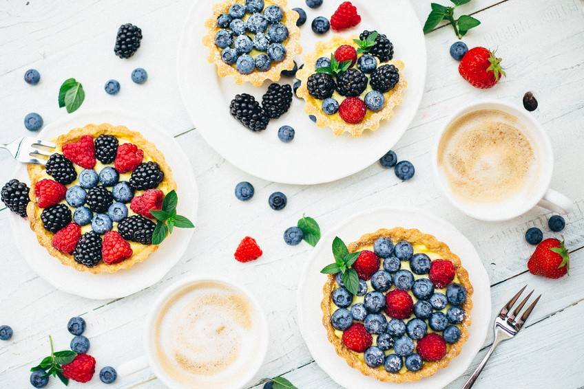 Beerentörtchen mit Vanillecreme Rezept