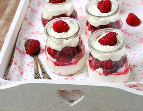 Himbeer-Joghurt-Wölkchen Rezept