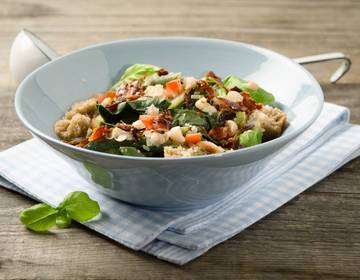 Brot-Bohnen-Mangold-Suppe Brot-Bohnen-Mangold-Suppe