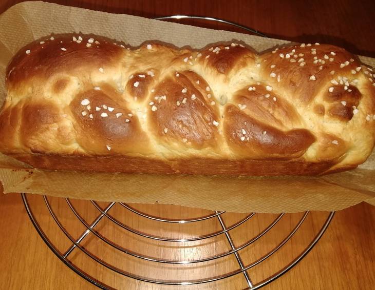 Striezel mit Marzipan Striezel mit Marzipan