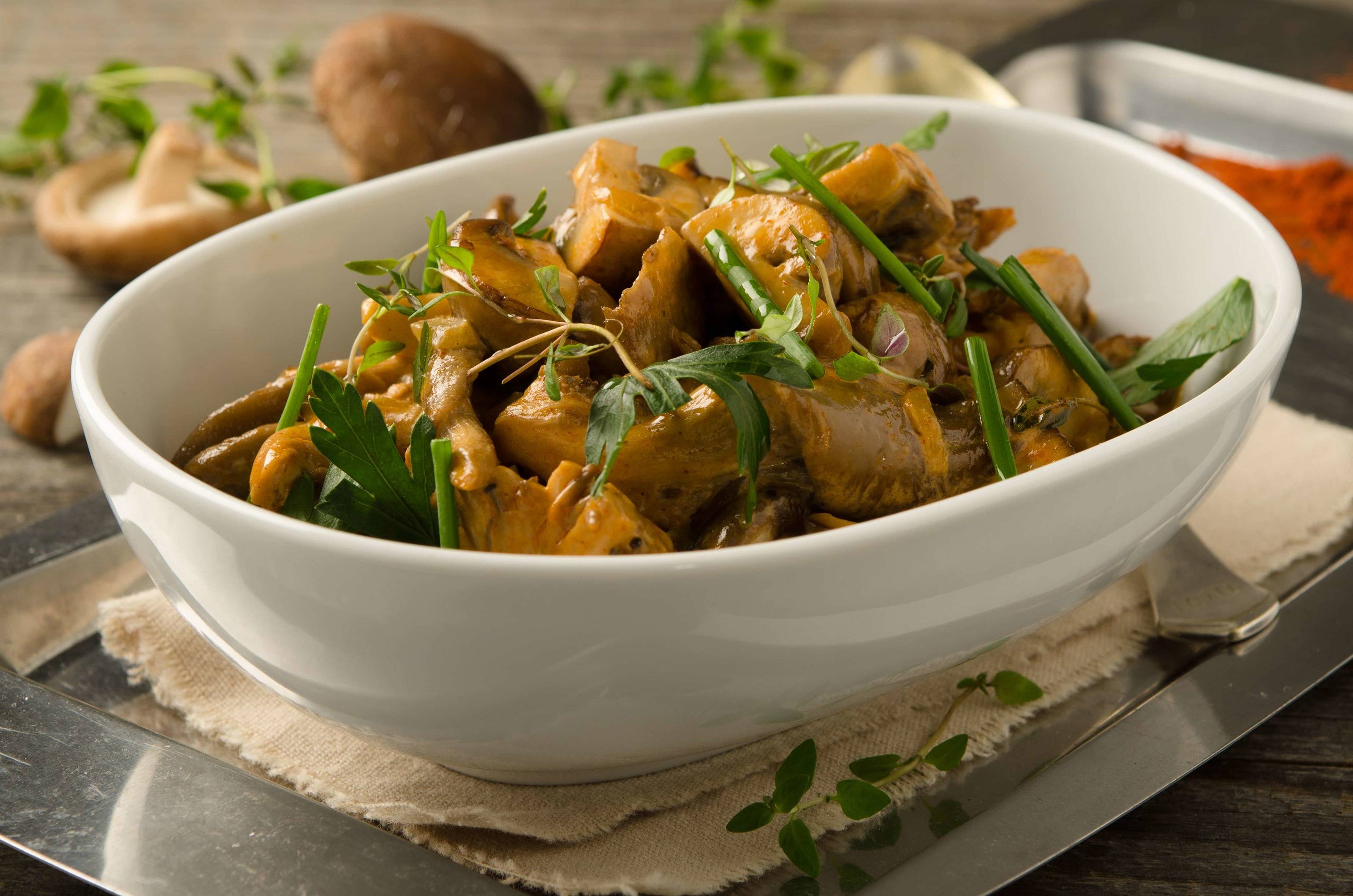 Klassisches Pilzgulasch Rezept