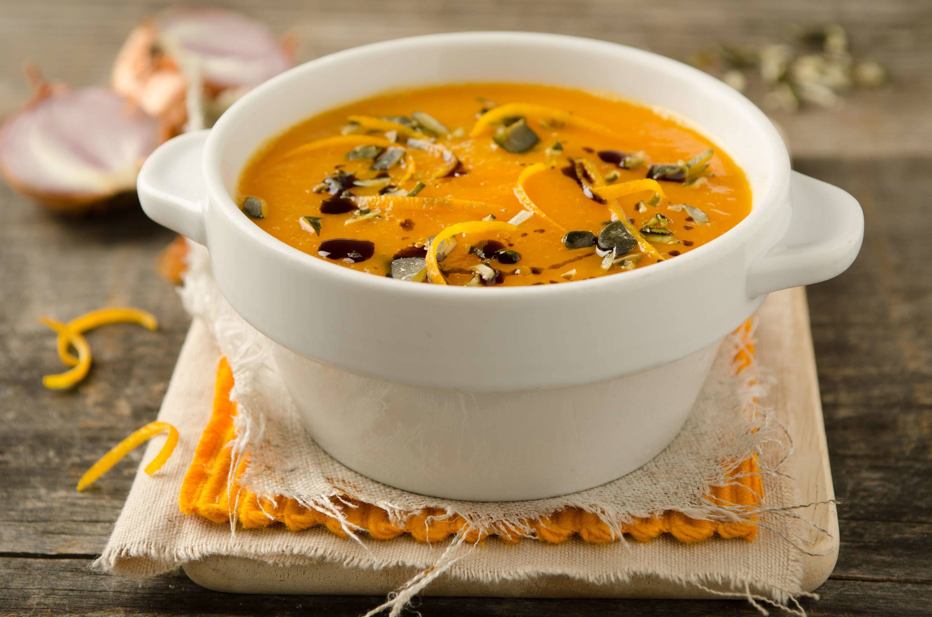 Karotten-Orangensuppe Rezept