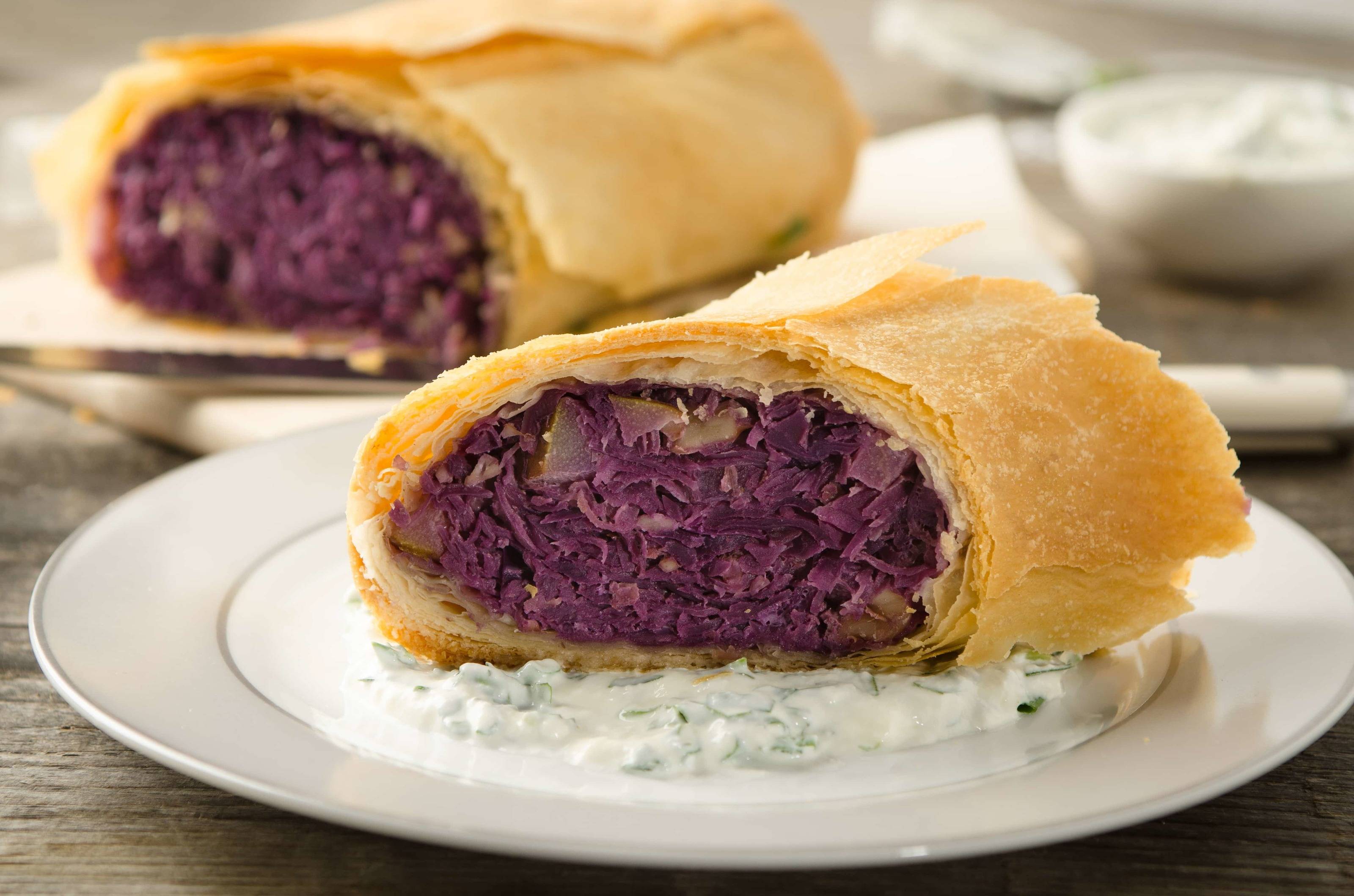Rotkraut-Strudel Rezept
