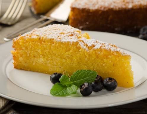 Hafermilch-Holunder-Grieß-Schnitte Rezept
