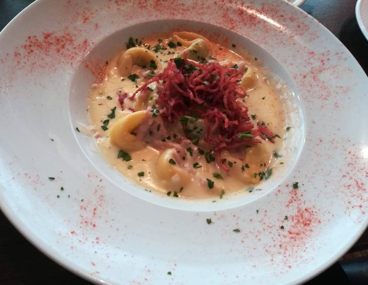 Kürbis Tortellini Kürbis Tortellini